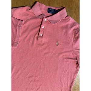 Polo Ralph Lauren Classic Fit Pink Polo‎ Mens L Golf Flesh Pony